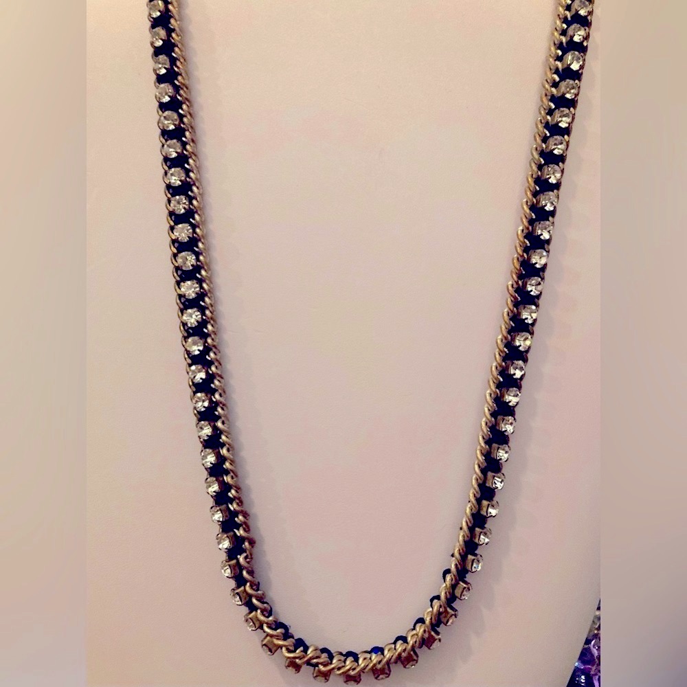 Vintage Stella and Dot crystal necklace - Picture 2 of 8